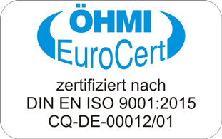 grafik evers zertifiziert nach DIN EN ISO 9001:2015